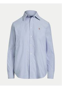Polo Ralph Lauren Koszula 211970736002 Niebieski Relaxed Fit. Typ kołnierza: polo. Kolor: niebieski. Materiał: bawełna #8