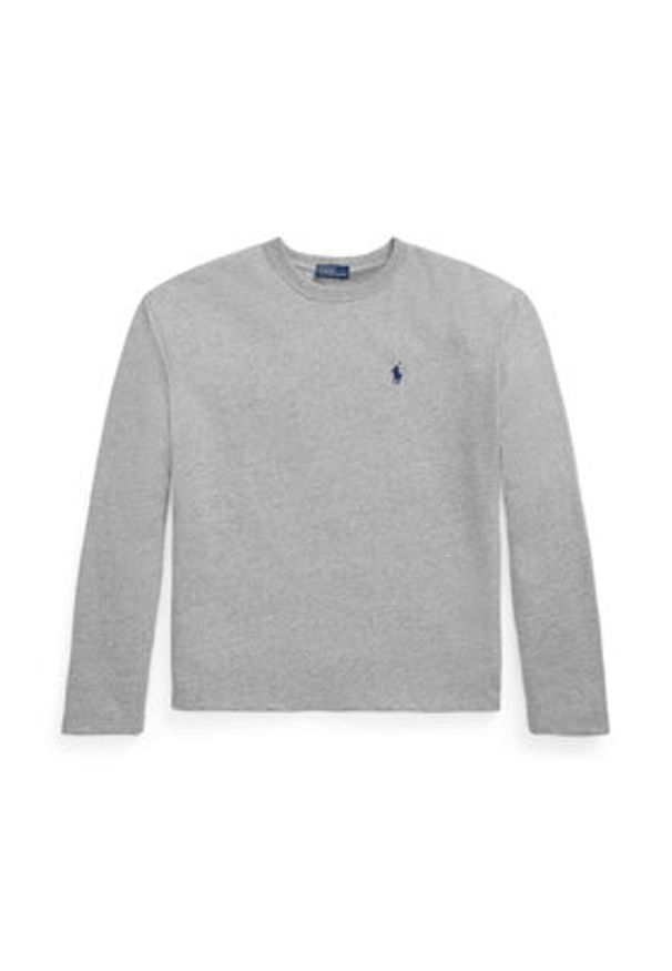 Polo Ralph Lauren Bluzka 211967105003 Szary Straight Fit. Typ kołnierza: polo. Kolor: szary. Materiał: bawełna