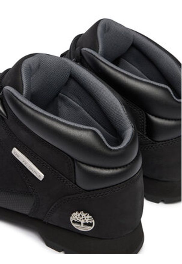Timberland Trapery Euro Sprint Hiker 6361R/TB06361R0011 Czarny. Kolor: czarny. Materiał: materiał