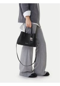 Karl Lagerfeld - KARL LAGERFELD Torebka B1W30003 Czarny. Kolor: czarny. Materiał: skórzane #1