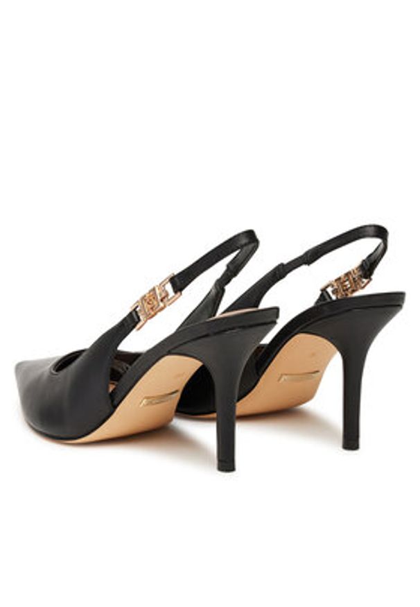 Guess Szpilki FLTNS4 LEA05 Czarny. Kolor: czarny. Materiał: skóra. Obcas: na szpilce