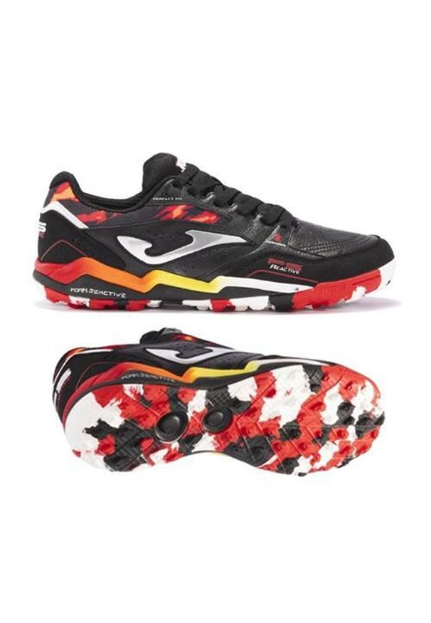 Buty piłkarskie Joma Fs Reactive Turf. Kolor: czerwony, wielokolorowy, czarny. Materiał: skóra. Sport: piłka nożna