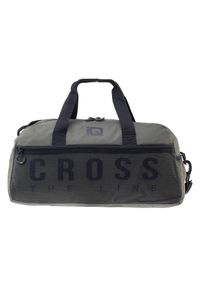 Torba sportowa IQ Cross The Line Warrior. Kolor: szary, wielokolorowy, czarny. Sport: fitness #1