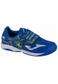 Joma - Buty Do Piłki Nożnej Halowej Dla Dzieci Super Copa. Kolor: niebieski