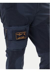 Aeronautica Militare Spodnie materiałowe 252PA1664UCT04241 Granatowy Regular Fit. Kolor: niebieski. Materiał: bawełna #4