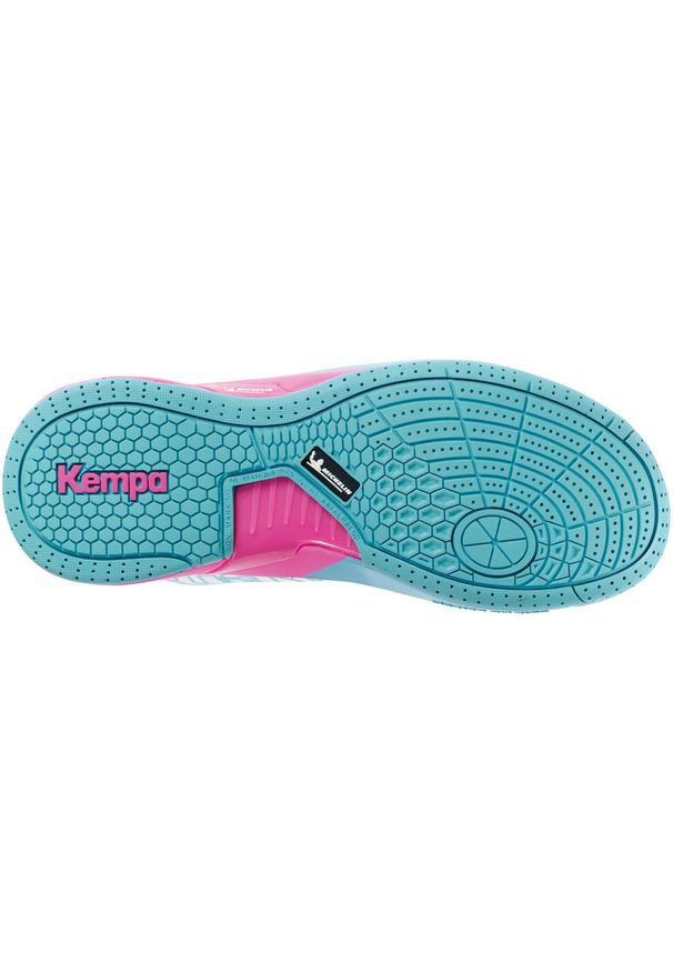 KEMPA - Buty damskie Kempa Attack Pro 2.0. Kolor: wielokolorowy, biały, zielony. Sport: piłka ręczna