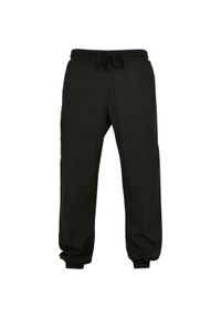 Damskie spodnie dresowe Urban Classics Basic. Kolor: czarny. Materiał: dresówka. Długość: długie #1