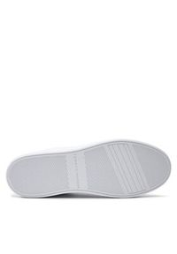 TOMMY HILFIGER - Tommy Hilfiger Sneakersy Flag Court Sneaker FW0FW08072 Biały. Kolor: biały