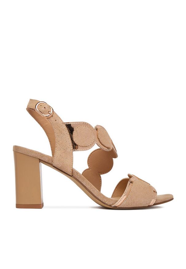 Lasocki Sandały CEO-WS3119-2Z Beżowy. Kolor: beżowy