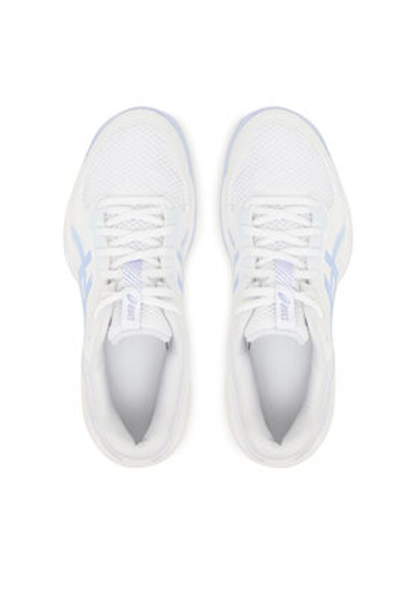 Asics Buty halowe Gel-Task 4 1072A106 Biały. Kolor: biały. Materiał: materiał