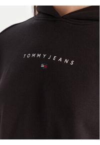 Tommy Jeans Bluza Bling Linear DW0DW21607 Czarny Regular Fit. Kolor: czarny. Materiał: bawełna #5