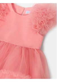 Abel & Lula Sukienka elegancka 5047 Różowy Regular Fit. Kolor: różowy. Materiał: syntetyk. Styl: elegancki #5