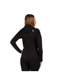 Damska funkcjonalna bluza z kapturem Kilpi MEMPHIS-W. Typ kołnierza: kaptur. Kolor: czarny. Materiał: polar. Sport: turystyka piesza #2
