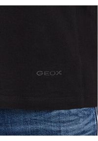 Geox T-Shirt M3510H-T2870 F9000 Czarny Regular Fit. Kolor: czarny #4