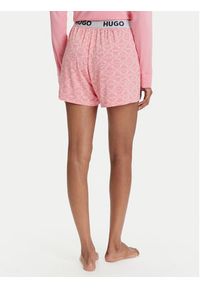 Hugo - HUGO Szorty piżamowe Unite 50490704 Różowy Relaxed Fit. Kolor: różowy. Materiał: wiskoza #2