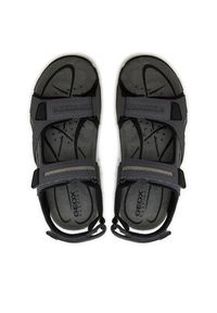 Geox Sandały U S.Strada D U8224D 0BC50 C9014 Szary. Kolor: szary. Materiał: skóra #6