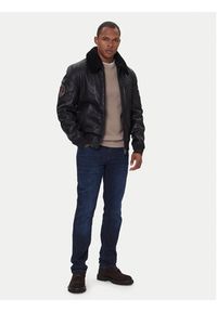 Milestone Kurtka skórzana Tom 531041 21070 Czarny Regular Fit. Kolor: czarny. Materiał: skóra #6