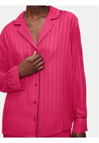 Triumph Piżama Amourette Jacquard 10225073 Różowy Relaxed Fit. Kolor: różowy. Materiał: wiskoza #3