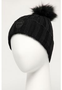 Helly Hansen czapka Limelight kolor czarny. Kolor: czarny. Materiał: wełna, materiał, prążkowany #3
