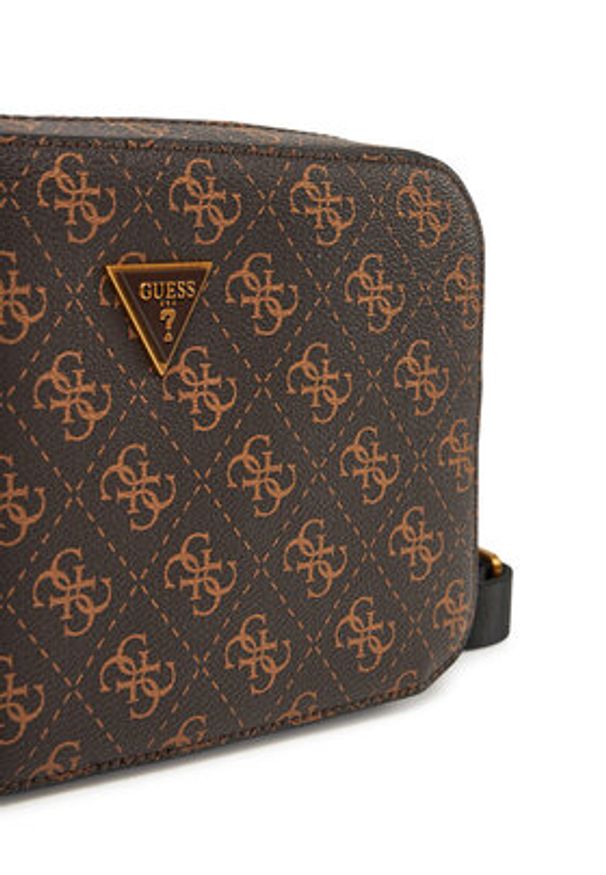 Guess Saszetka PMMILO P5245 Brązowy. Kolor: brązowy. Materiał: skóra