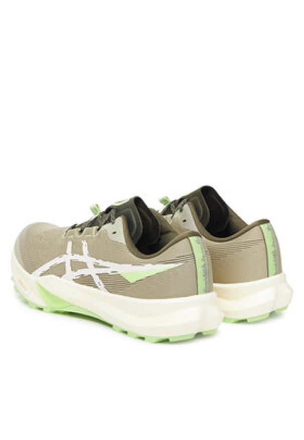 Asics Buty do biegania Fuji Lite 6 1011C086 Khaki. Kolor: brązowy. Materiał: materiał, mesh