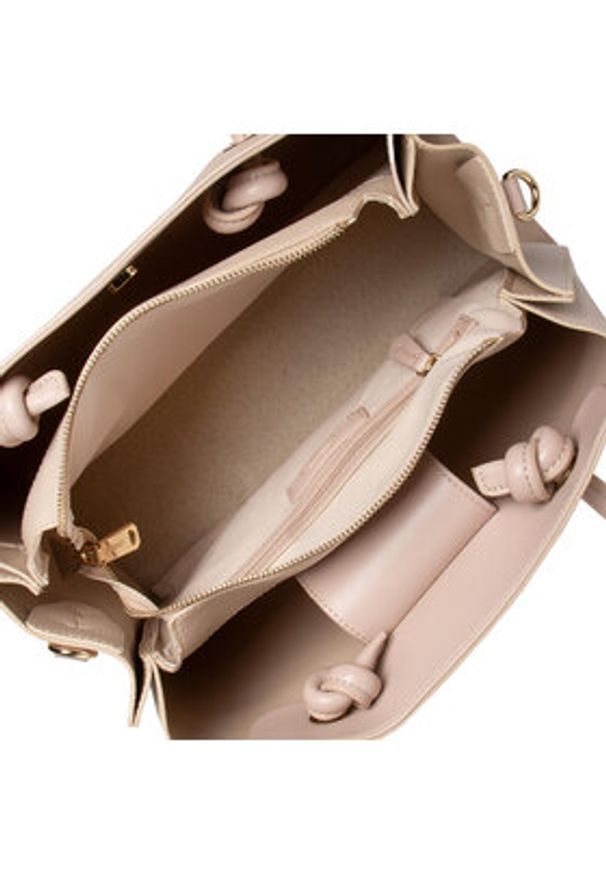 VALENTINO - Valentino Torebka Alexia VBS5A802 Beżowy. Kolor: beżowy. Materiał: skórzane