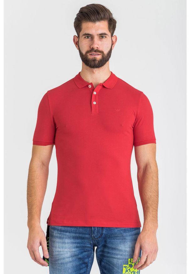 Koszulka polo Emporio Armani polo, elegancka