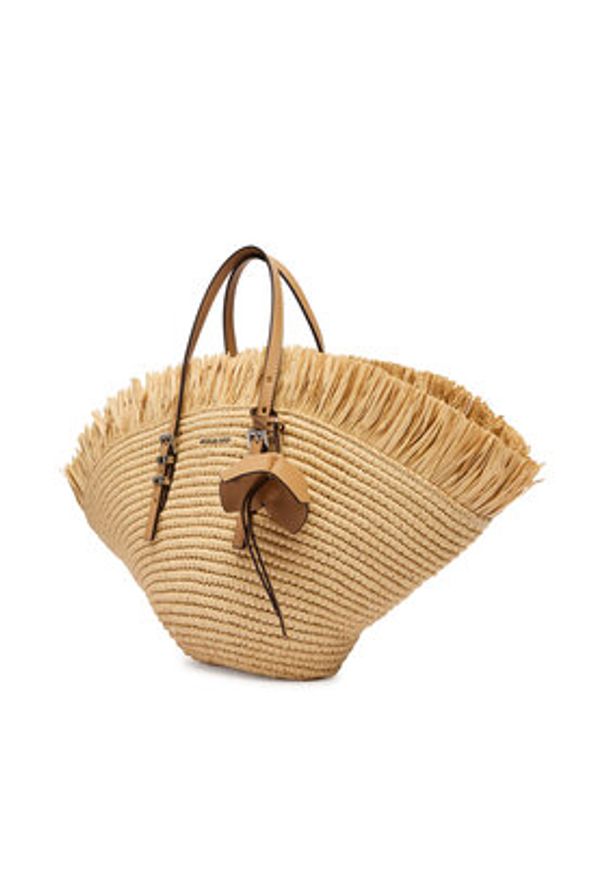 MICHAEL Michael Kors Torebka Isa 30S6S9FT1W Beżowy. Kolor: beżowy