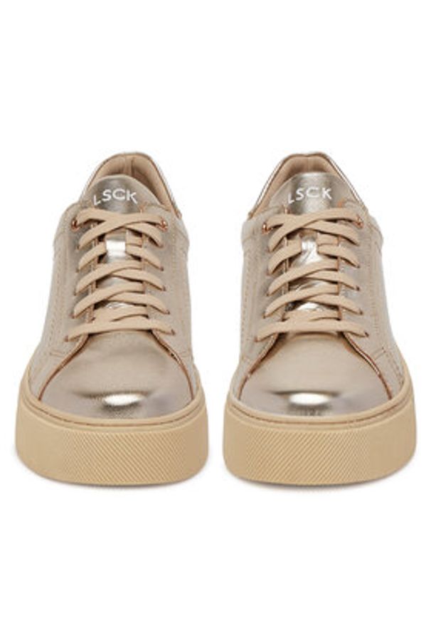 Lasocki Sneakersy ARC-LUCCIANA-01B Złoty. Kolor: złoty. Materiał: skóra