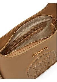 Love Moschino - LOVE MOSCHINO Torebka JC4066PP1ML1210A Beżowy. Kolor: beżowy. Materiał: skórzane #5