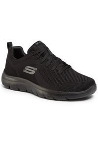 skechers - Skechers Sneakersy Brisbane 232057/BBK Czarny. Kolor: czarny. Materiał: materiał #5