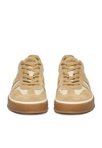 U.S. Polo Assn. Sneakersy EO-HAIRY001W/6LS1 Écru. Kolor: kremowy. Materiał: skóra #8