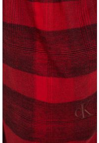 Calvin Klein Underwear piżama damska kolor czerwony bawełniana. Kolor: czerwony. Materiał: bawełna. Długość: krótkie #6
