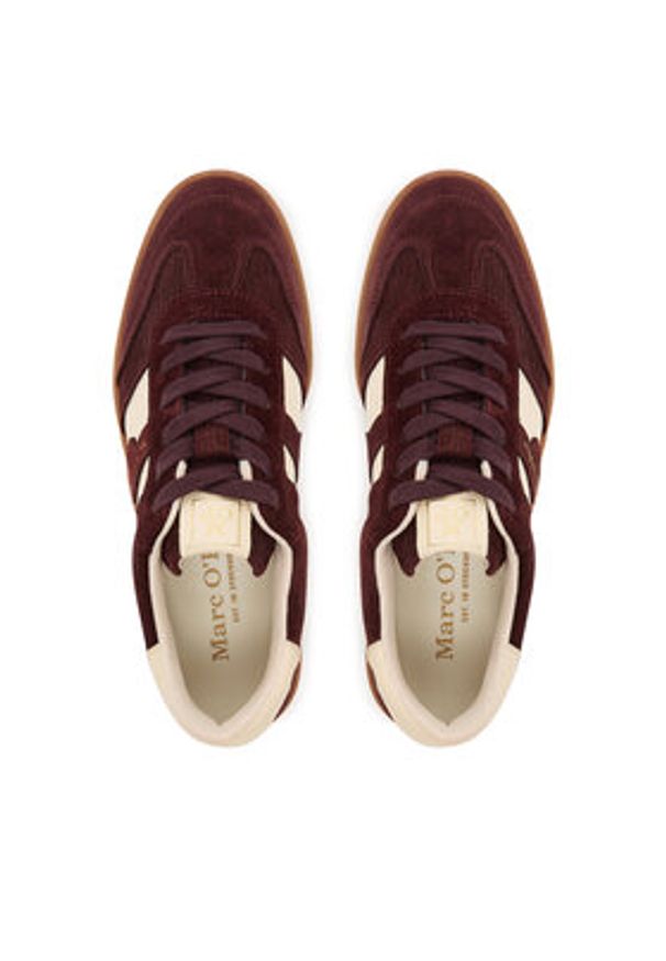 Marc O'Polo Sneakersy SS2M3002 Brązowy. Kolor: brązowy. Materiał: skóra