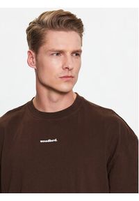Woodbird T-Shirt Bose Mock 2316-412 Brązowy Regular Fit. Kolor: brązowy. Materiał: bawełna #3