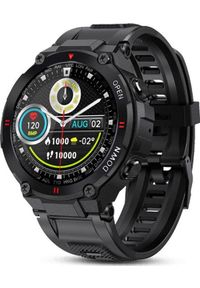 Smartwatch Giewont GW430-1 Czarny (GW430-1). Rodzaj zegarka: smartwatch. Kolor: czarny