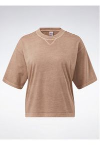 Reebok T-Shirt Classics Natural Dye Boxy T-Shirt HS0378 Brązowy. Kolor: brązowy. Materiał: bawełna #3