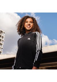 Adidas - Bluza dziecięca ADIDAS rozpinana. Typ kołnierza: kaptur. Materiał: bawełna, włókno