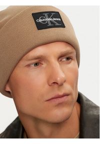 Calvin Klein Czapka K50K512455 Beżowy. Kolor: beżowy. Materiał: bawełna #2