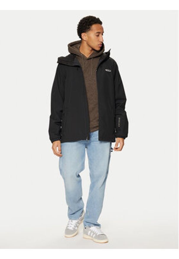 Quiksilver Kurtka narciarska High In The Hood EQYTJ03452 Czarny Modern Fit. Kolor: czarny. Materiał: syntetyk. Sport: narciarstwo