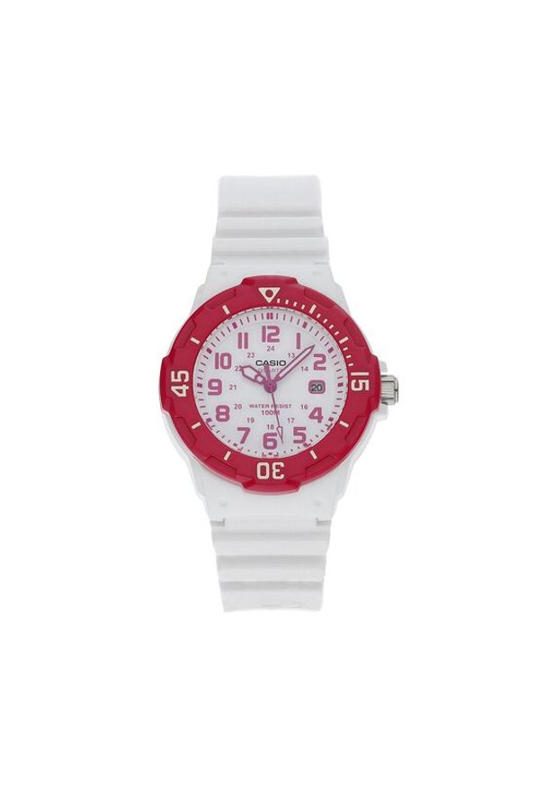 Casio Zegarek LRW-200H-4BVEF Biały. Kolor: biały