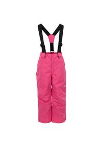 TRESPASS - Spodnie Narciarskie Rumi Dla Dzieci. Kolor: różowy. Sezon: zima. Sport: narciarstwo #1