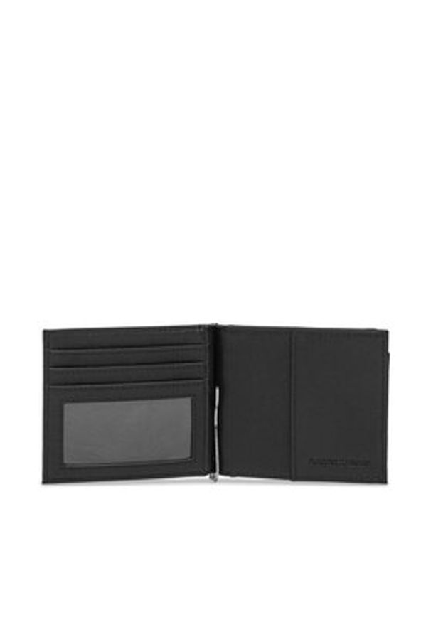 Emporio Armani Mały Portfel Męski Y4R502 Y138E 81072 Czarny. Kolor: czarny. Materiał: skóra