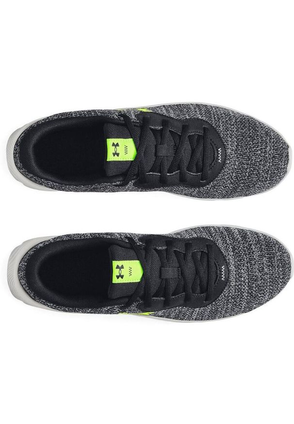 Buty do biegania męskie Under Armour Mojo 2. Kolor: czarny, żółty, wielokolorowy. Materiał: guma, materiał, tkanina, syntetyk. Sport: bieganie