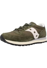 Tenisówki Saucony Model S70539 59 Jazz 81 Kolor Zielony. Zapięcie: sznurówki. Kolor: zielony. Materiał: guma, tkanina, zamsz, materiał, syntetyk. Szerokość cholewki: normalna. Sport: turystyka piesza