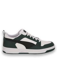 Buty do chodzenia męskie Puma 34 Rebound V6 Low. Zapięcie: sznurówki. Kolor: wielokolorowy, zielony. Materiał: materiał. Szerokość cholewki: normalna. Sport: turystyka piesza
