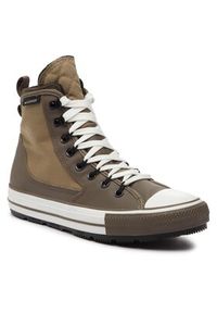 Converse Trampki Chuck Taylor All Star All Terrain A04474C Beżowy. Kolor: beżowy. Materiał: skóra #6