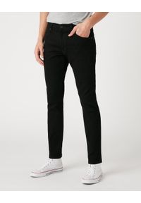 Wrangler - WRANGLER LARSTON MĘSKIE SPODNIE JEANSOWE JEANS BLACK VALLEY W18SHP19A 112127509