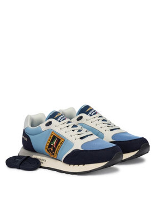 Aeronautica Militare Sneakersy 261SC0292UCT03331 Niebieski. Kolor: niebieski. Materiał: materiał