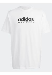 Adidas - adidas T-Shirt All SZN Graphic T-Shirt IC9821 Biały Loose Fit. Kolor: biały. Materiał: bawełna #4
